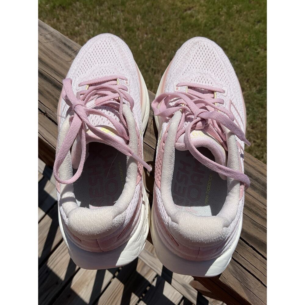 New Balance Sneakers Womens 5.5 1080 V13 W1080P13 Pink Running Gym Shoes - Picture 5 of 10